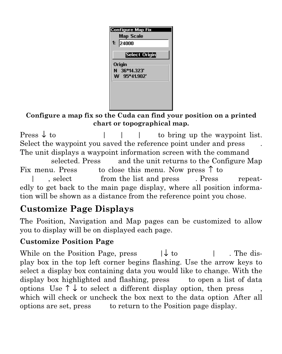 Customize page displays | Eagle Electronics Cuda 250i User Manual | Page 145 / 172