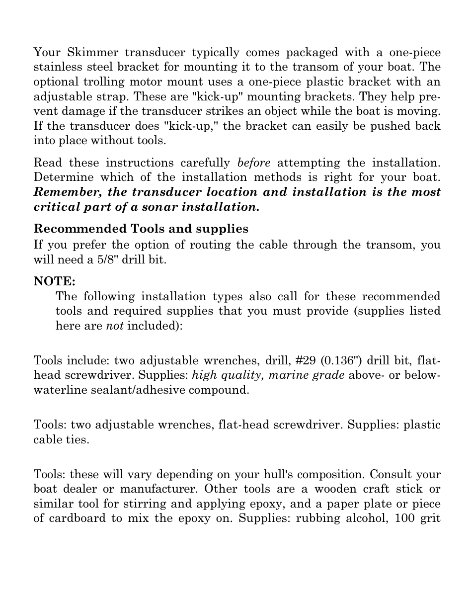 Eagle Electronics Cuda 250i User Manual | Page 22 / 172