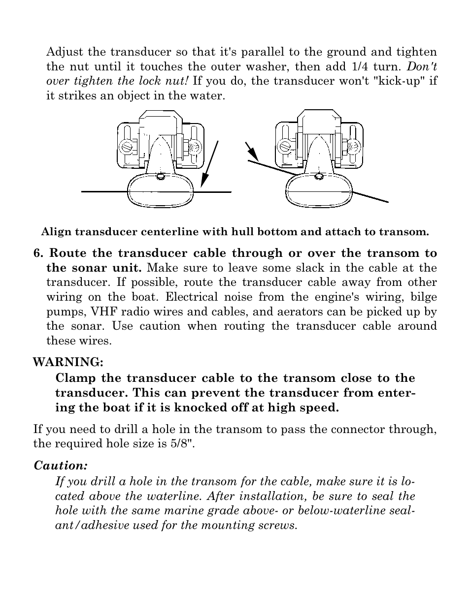 Eagle Electronics Cuda 250i User Manual | Page 30 / 172