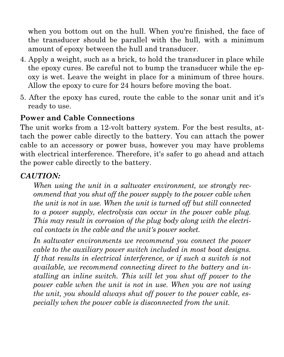 Eagle Electronics Cuda 250i User Manual | Page 39 / 172