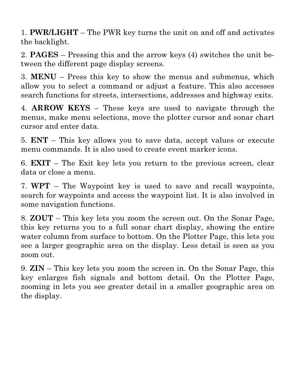 Eagle Electronics Cuda 250i User Manual | Page 52 / 172