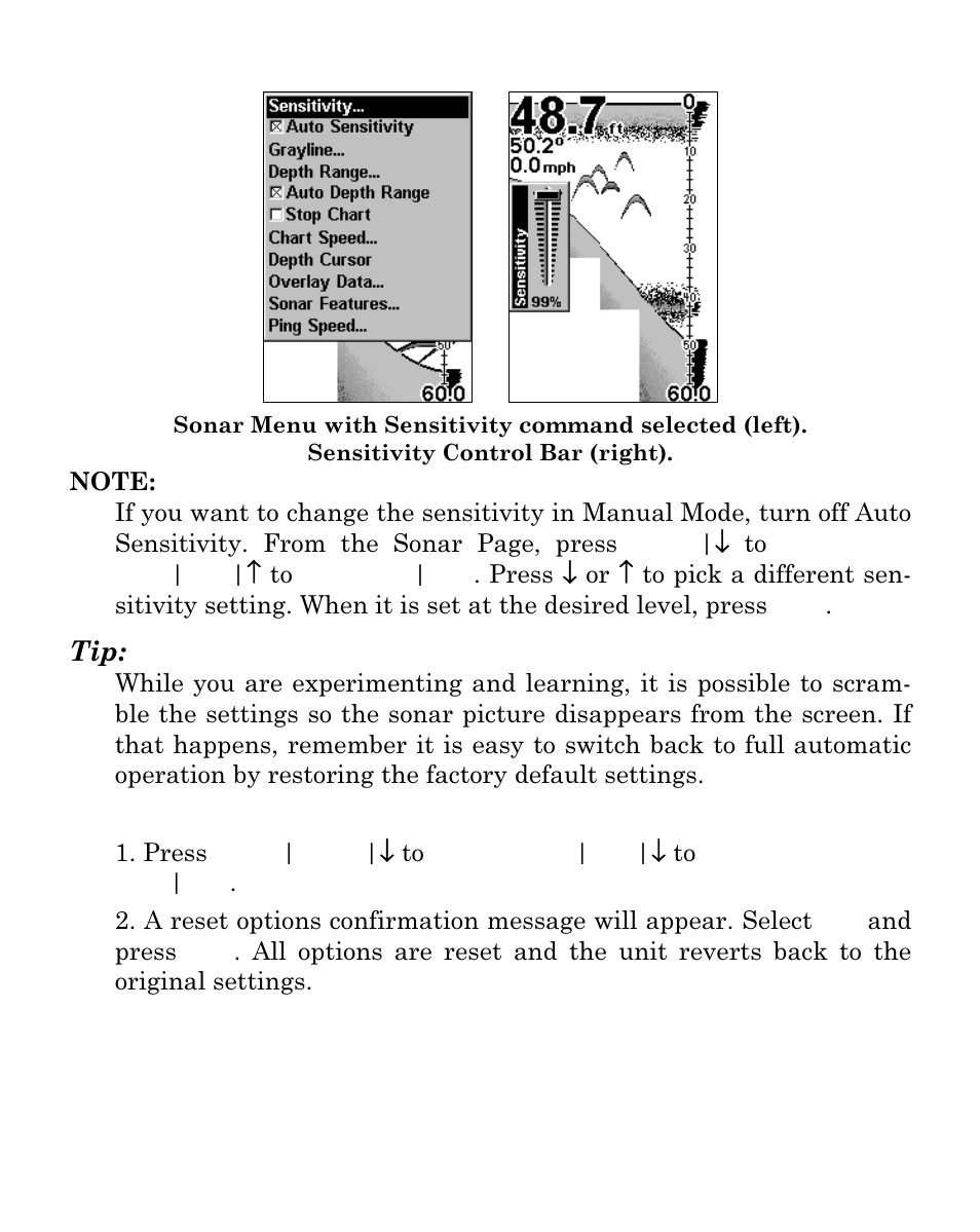 Eagle Electronics Cuda 250i User Manual | Page 62 / 172