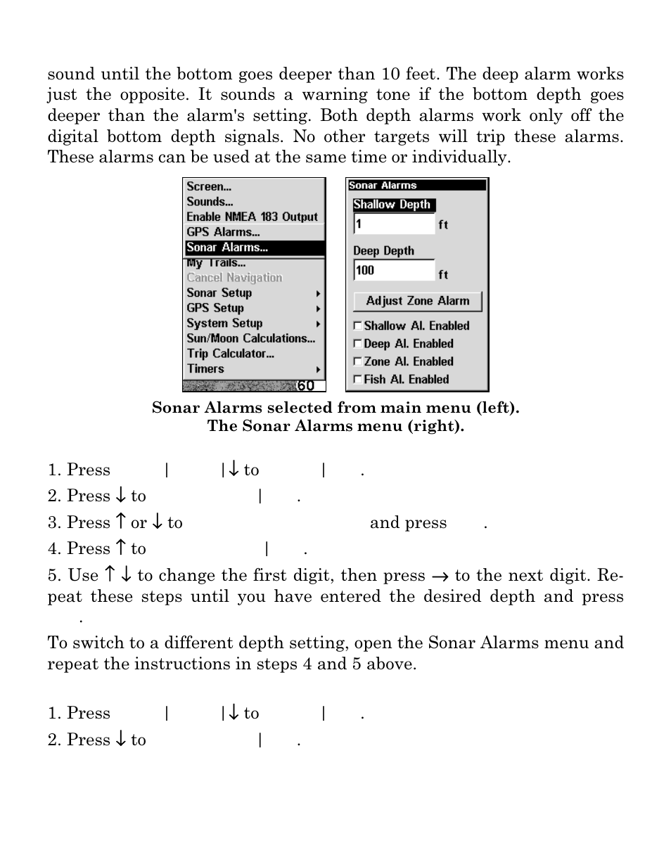 Eagle Electronics Cuda 250i User Manual | Page 67 / 172