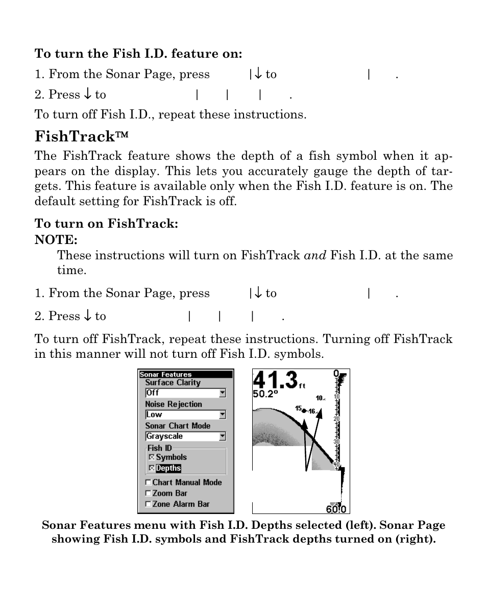 Fishtrack | Eagle Electronics Cuda 250i User Manual | Page 75 / 172