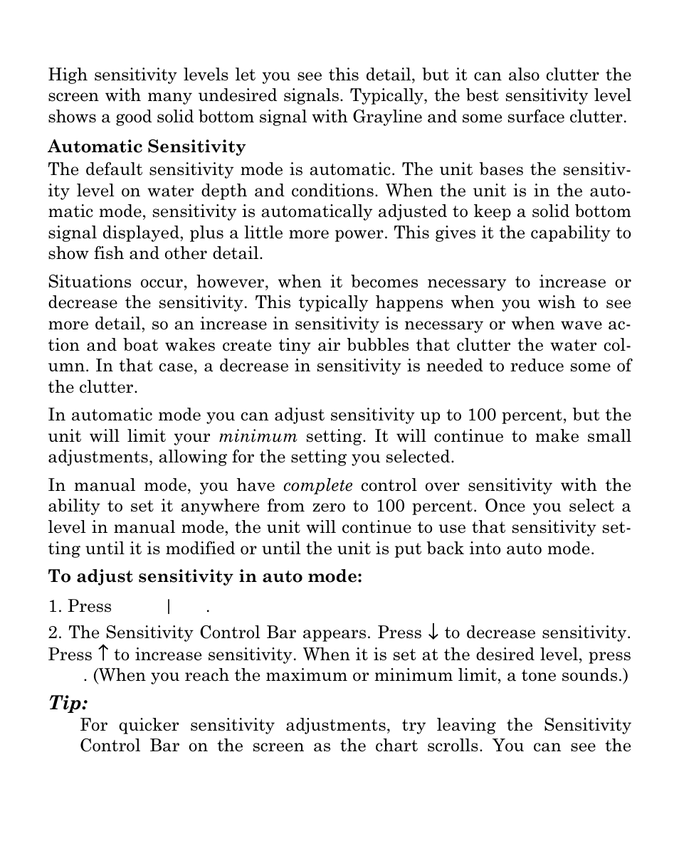Eagle Electronics Cuda 250i User Manual | Page 81 / 172