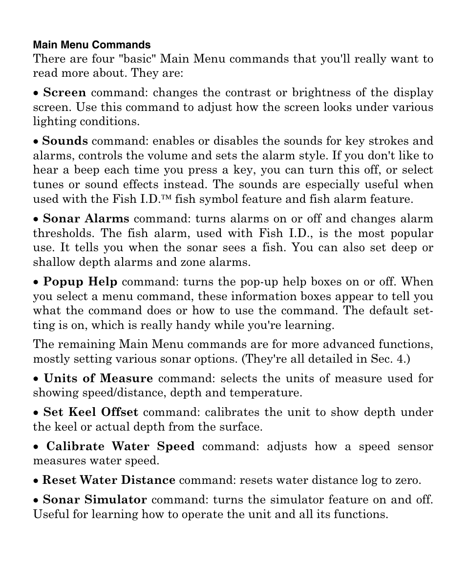 Eagle Electronics FISHMARK 320 User Manual | Page 38 / 92