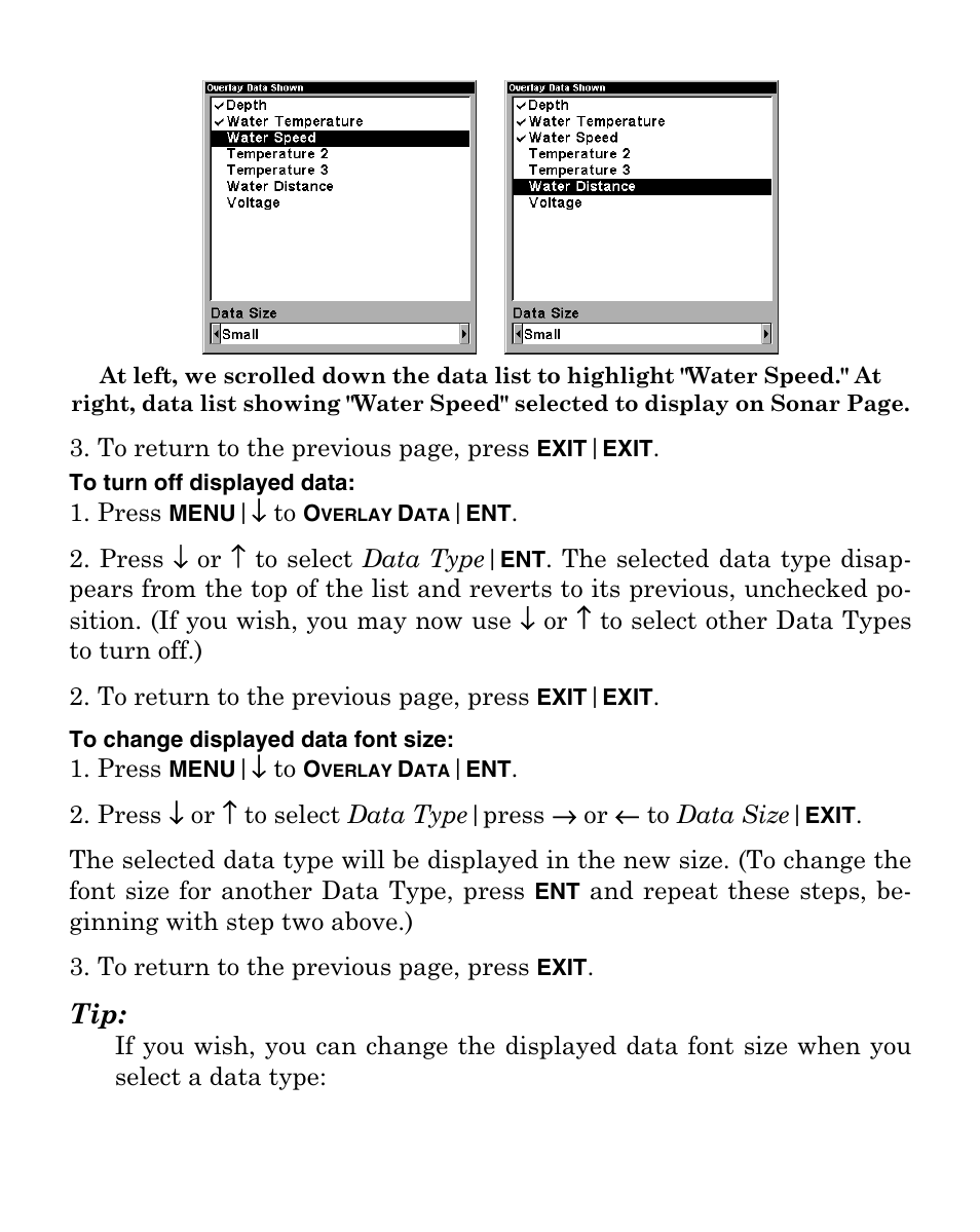 Eagle Electronics FISHMARK 320 User Manual | Page 65 / 92