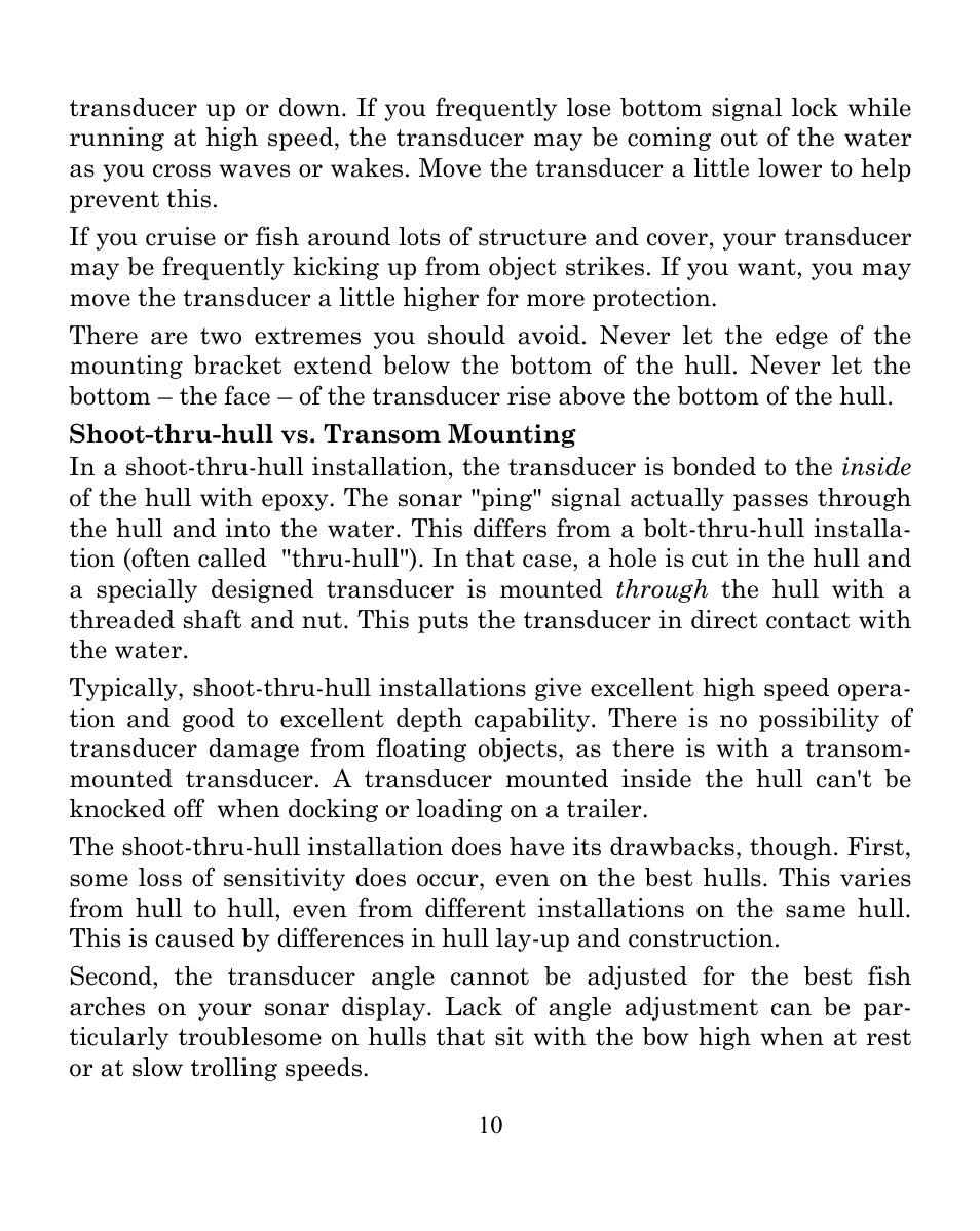 Eagle Electronics SeaFinder 250 DF User Manual | Page 14 / 72