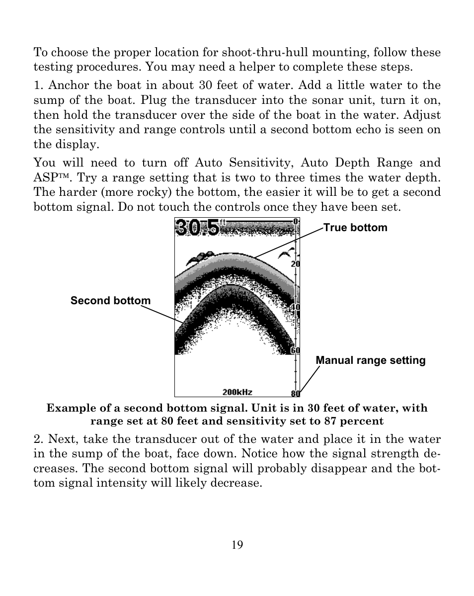 Eagle Electronics SeaFinder 250 DF User Manual | Page 23 / 72