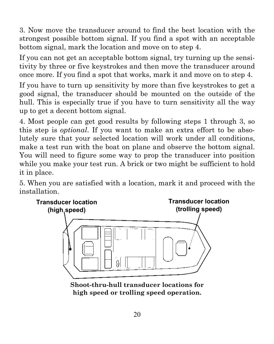 Eagle Electronics SeaFinder 250 DF User Manual | Page 24 / 72