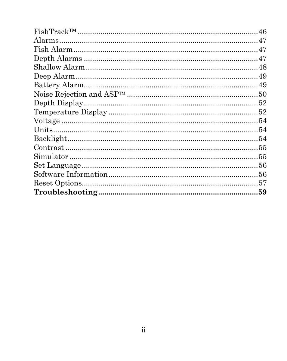 Eagle Electronics SeaFinder 250 DF User Manual | Page 4 / 72