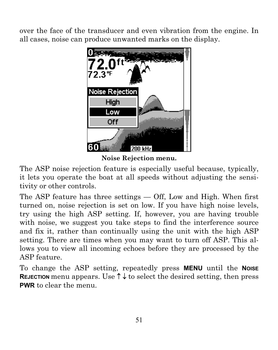 Eagle Electronics SeaFinder 250 DF User Manual | Page 55 / 72