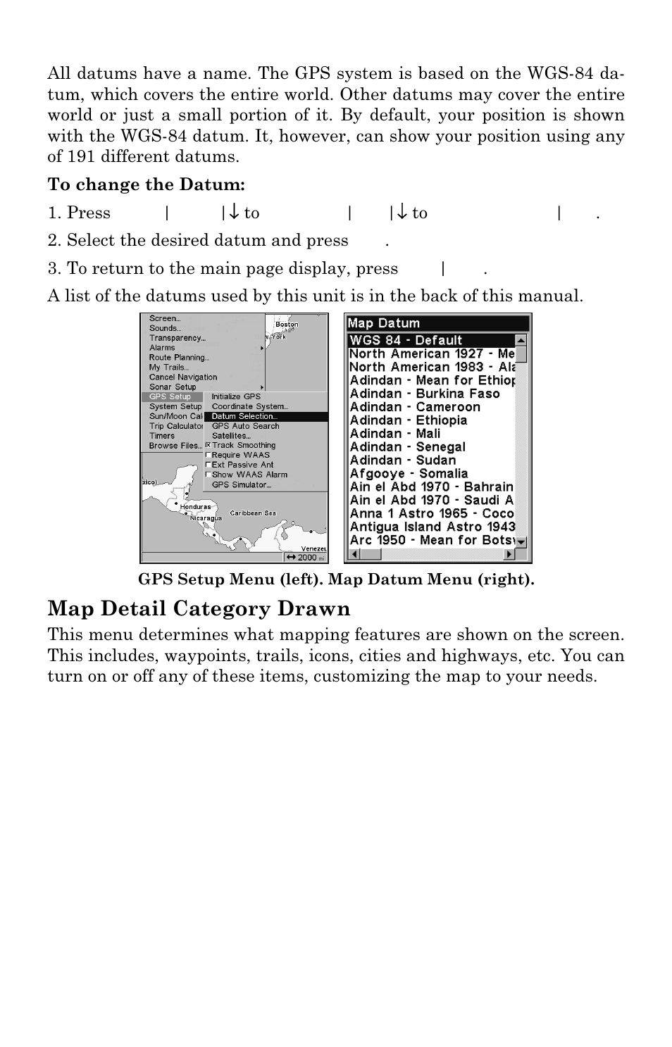 Map detail category drawn | Eagle Electronics FishElite 642c User Manual | Page 151 / 196