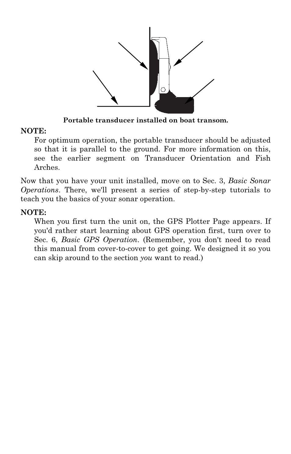 Eagle Electronics Cuda 240 S/GPS User Manual | Page 36 / 140