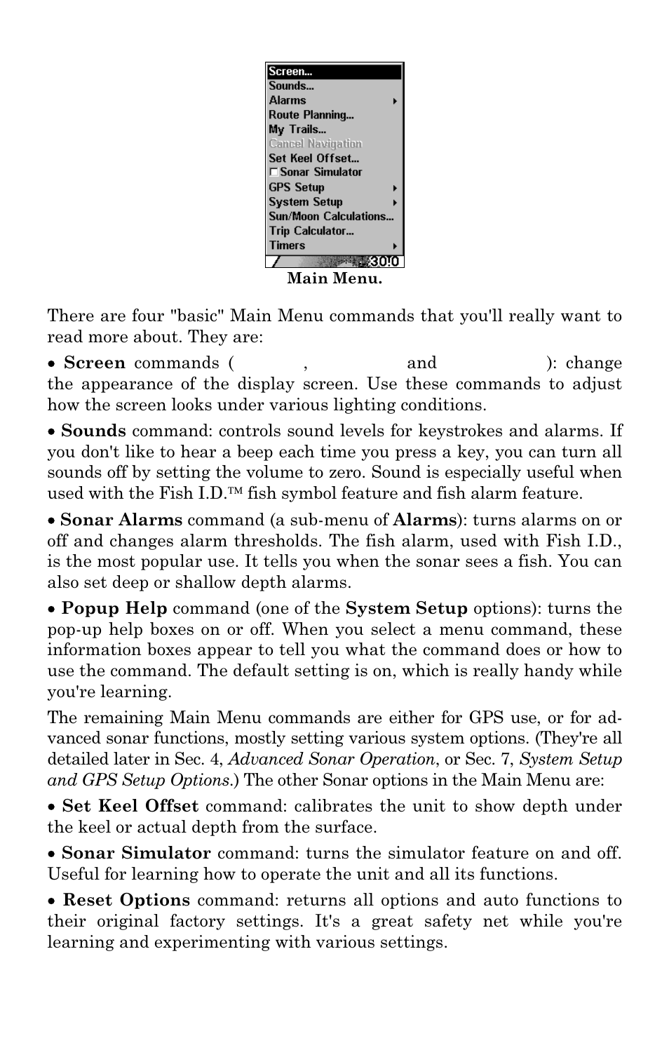 Eagle Electronics Cuda 240 S/GPS User Manual | Page 39 / 140