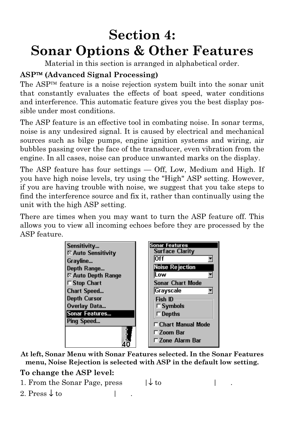 Eagle Electronics Cuda 240 S/GPS User Manual | Page 49 / 140