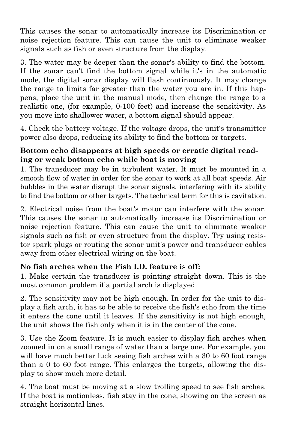 Eagle Electronics Cuda 240 S/GPS User Manual | Page 72 / 140