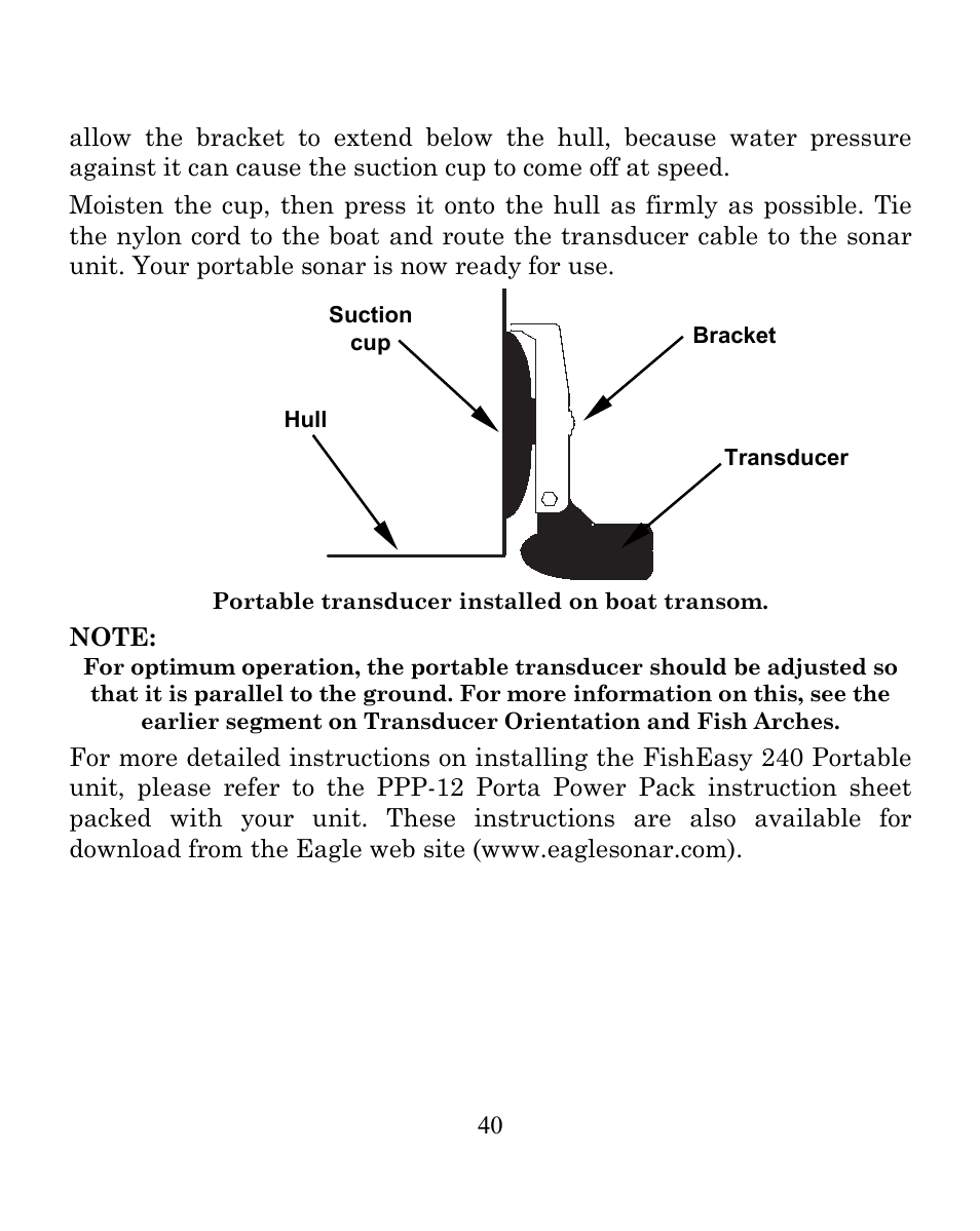 Eagle Electronics FISHEASY 240 User Manual | Page 46 / 92