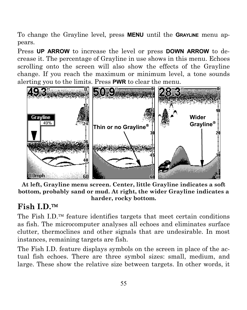 Fish i.d | Eagle Electronics FISHEASY 240 User Manual | Page 61 / 92