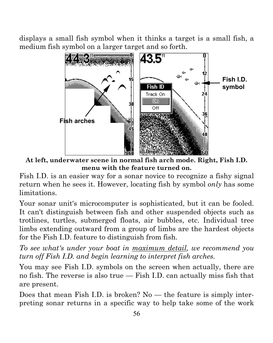 Eagle Electronics FISHEASY 240 User Manual | Page 62 / 92