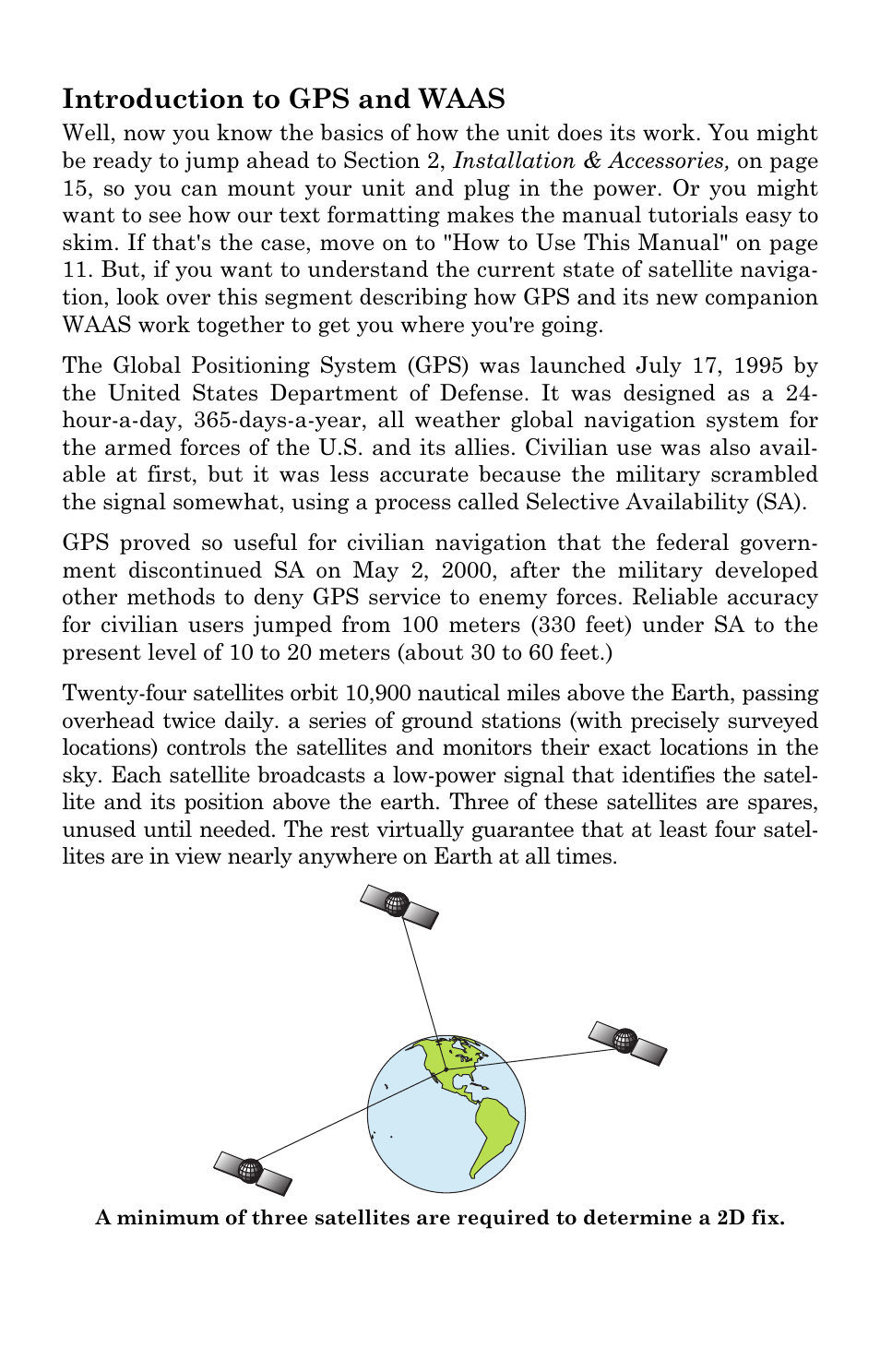 Introduction to gps and waas | Eagle Electronics FishElite User Manual | Page 16 / 204