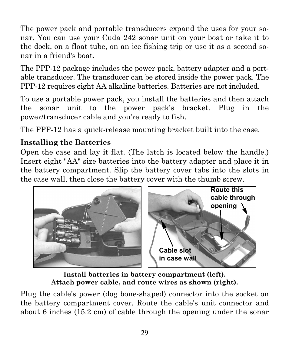 Eagle Electronics CUDA 242 User Manual | Page 33 / 72