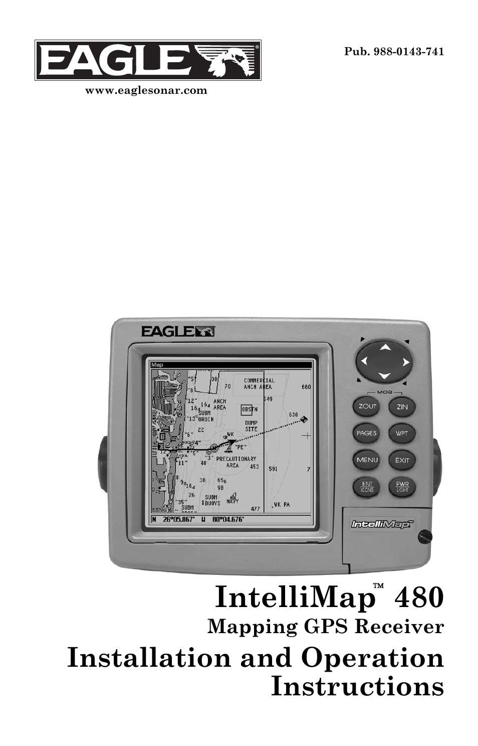 Eagle Electronics IntelliMap 480 User Manual | 128 pages