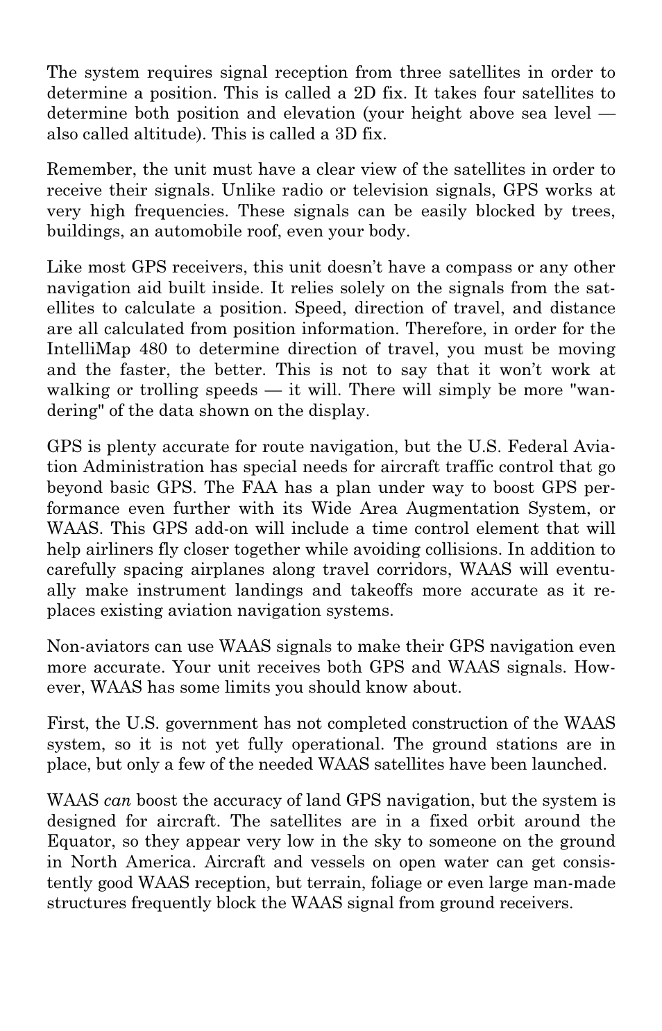 Eagle Electronics IntelliMap 480 User Manual | Page 13 / 128