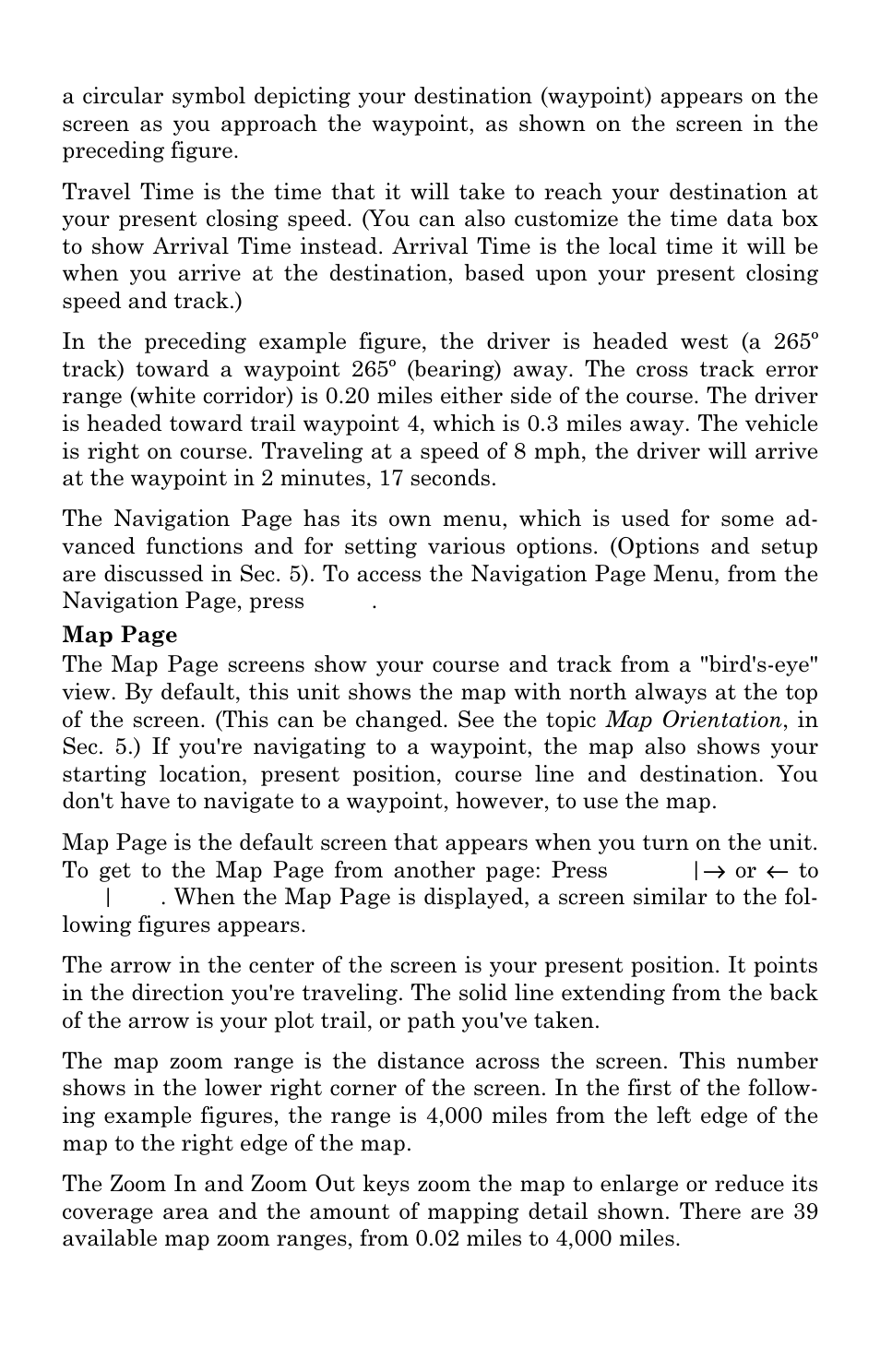 Eagle Electronics IntelliMap 480 User Manual | Page 34 / 128