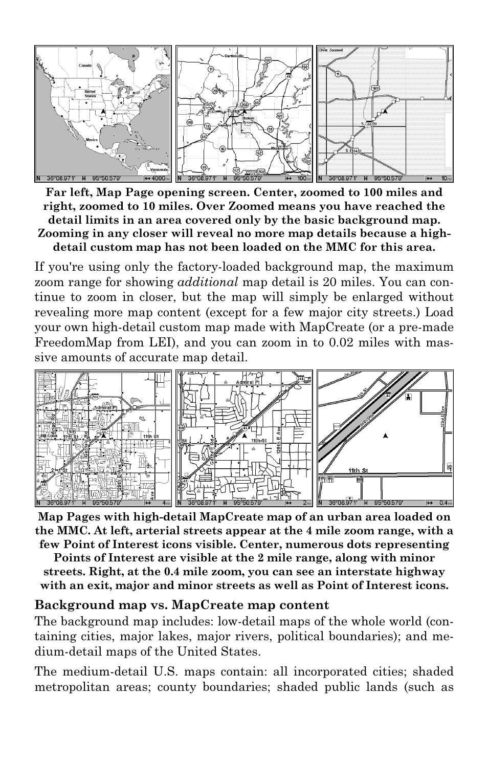 Eagle Electronics IntelliMap 480 User Manual | Page 35 / 128