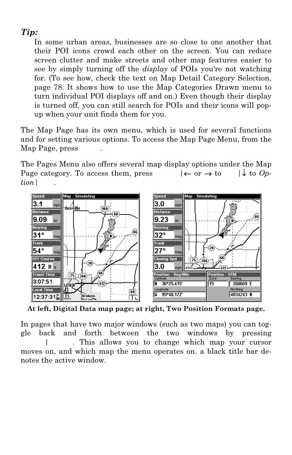 Eagle Electronics IntelliMap 480 User Manual | Page 37 / 128