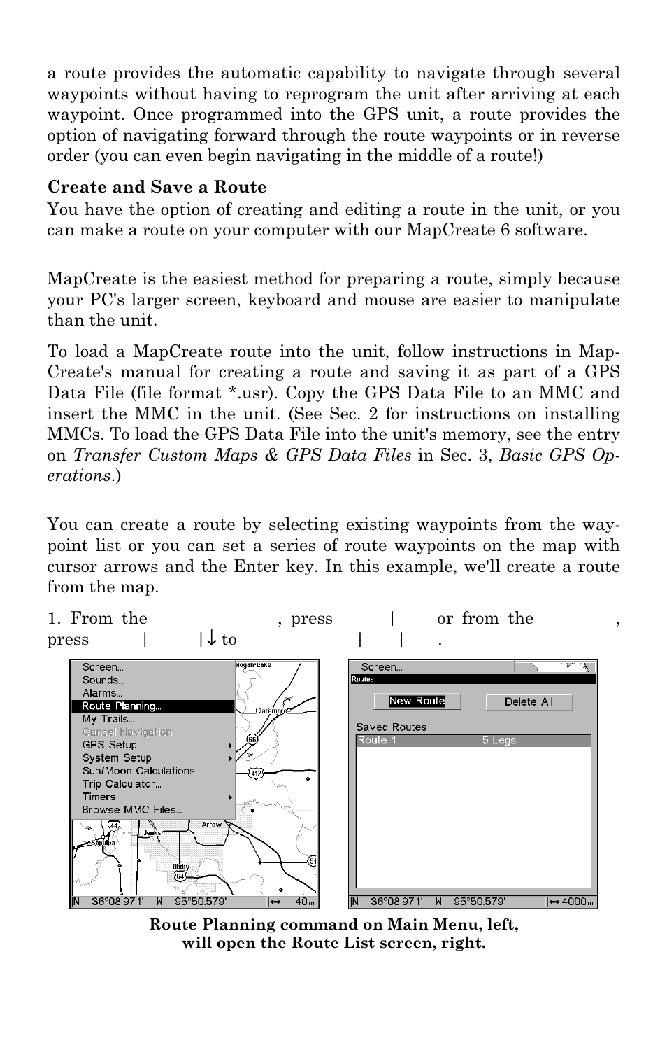 Eagle Electronics IntelliMap 480 User Manual | Page 60 / 128