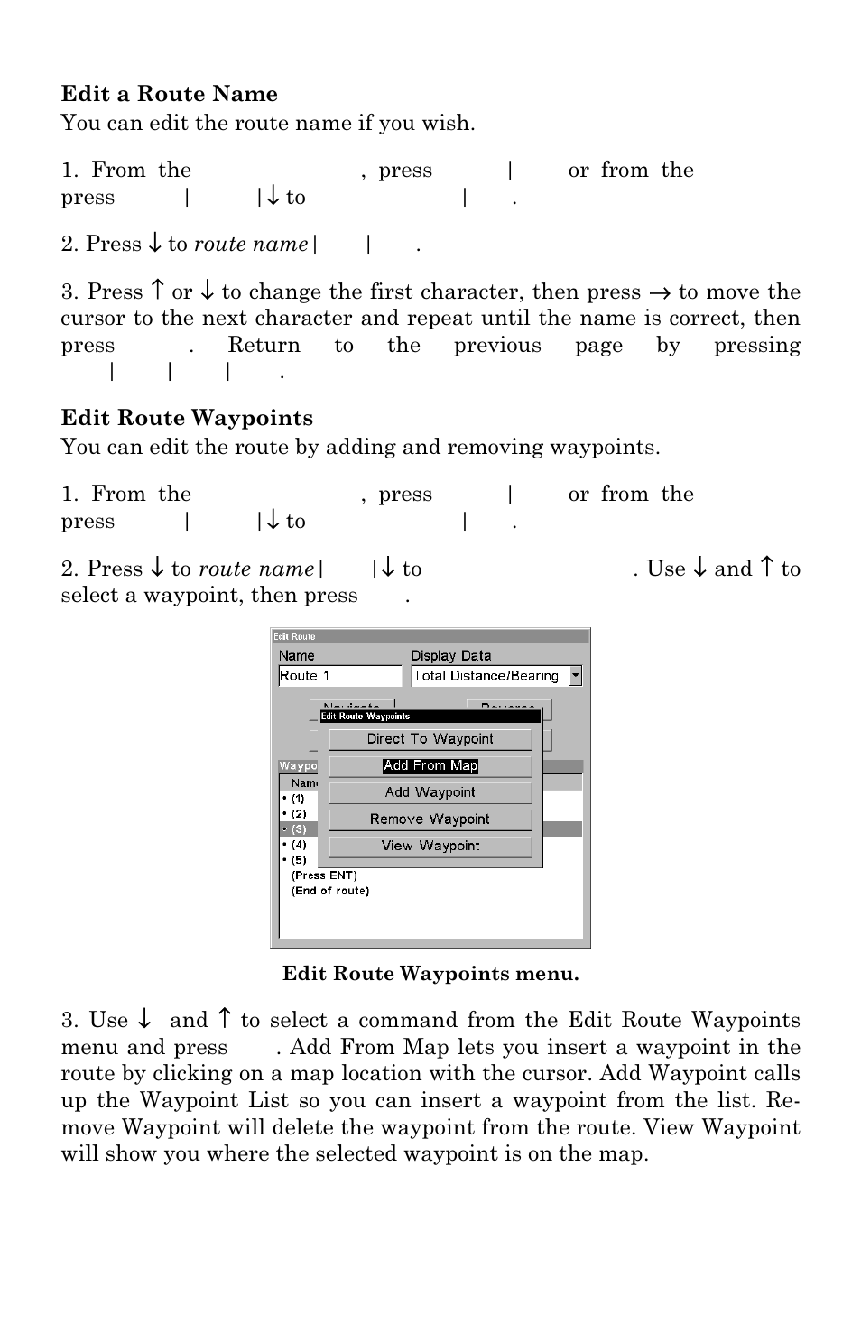 Eagle Electronics IntelliMap 480 User Manual | Page 63 / 128