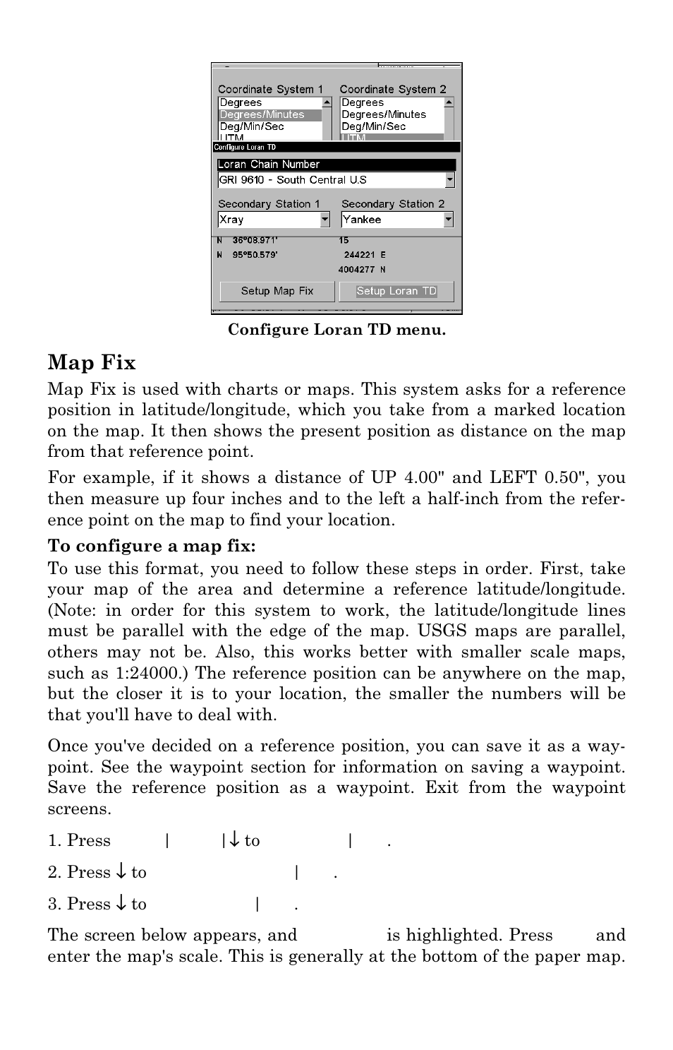 Map fix | Eagle Electronics IntelliMap 480 User Manual | Page 77 / 128