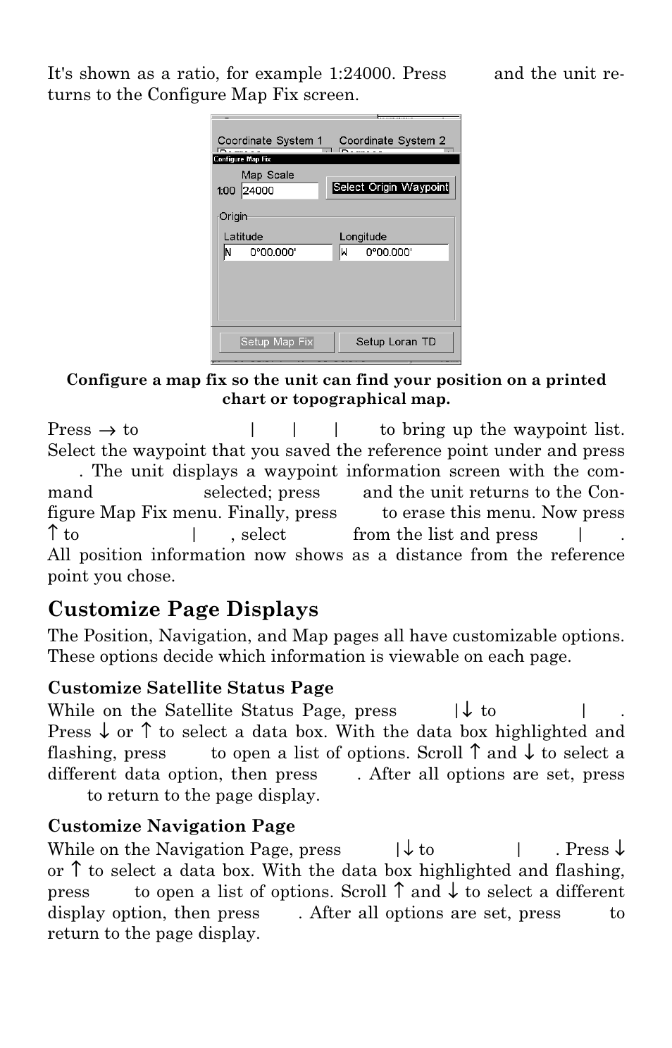 Customize page displays | Eagle Electronics IntelliMap 480 User Manual | Page 78 / 128