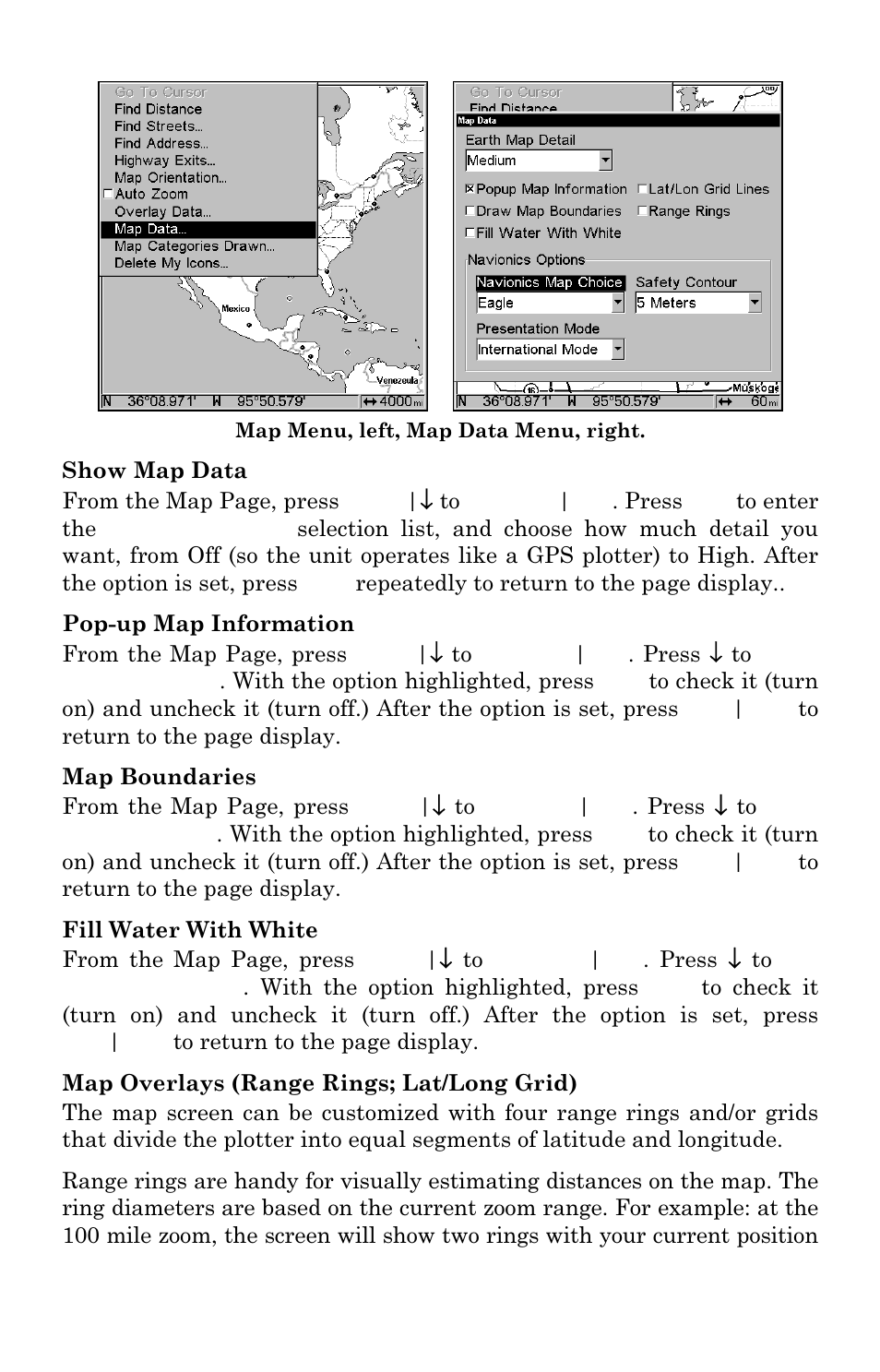 Eagle Electronics IntelliMap 480 User Manual | Page 82 / 128