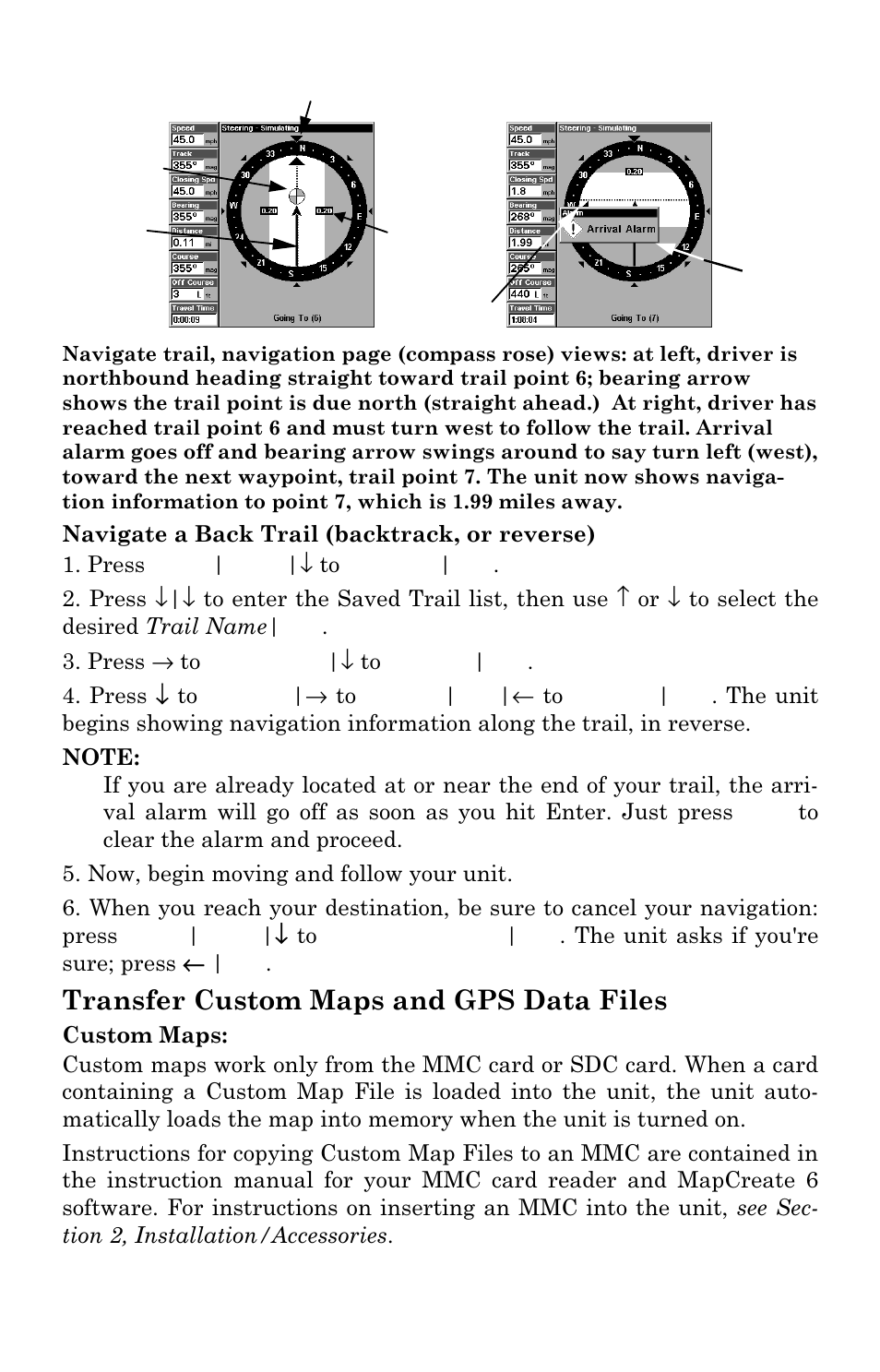 Transfer custom maps and gps data files | Eagle Electronics FishElite User Manual | Page 126 / 200