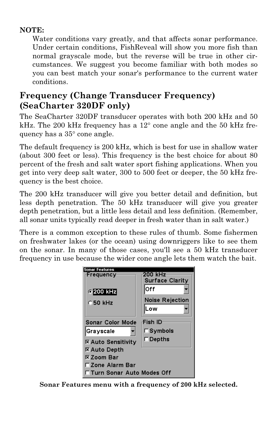 Eagle Electronics FishElite User Manual | Page 74 / 200