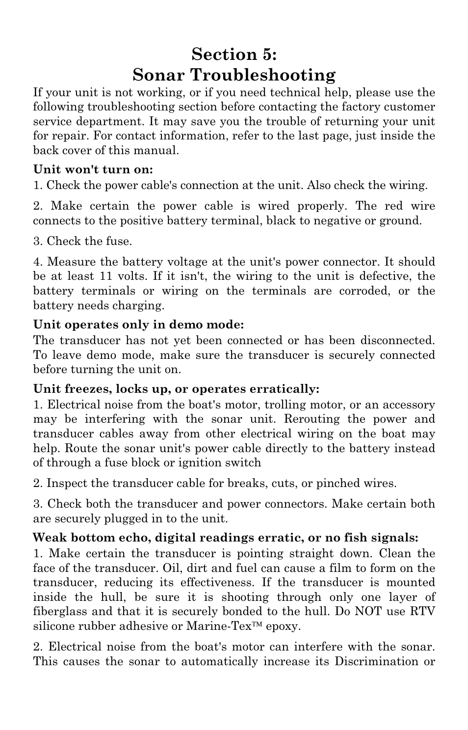 Eagle Electronics FishElite User Manual | Page 95 / 200