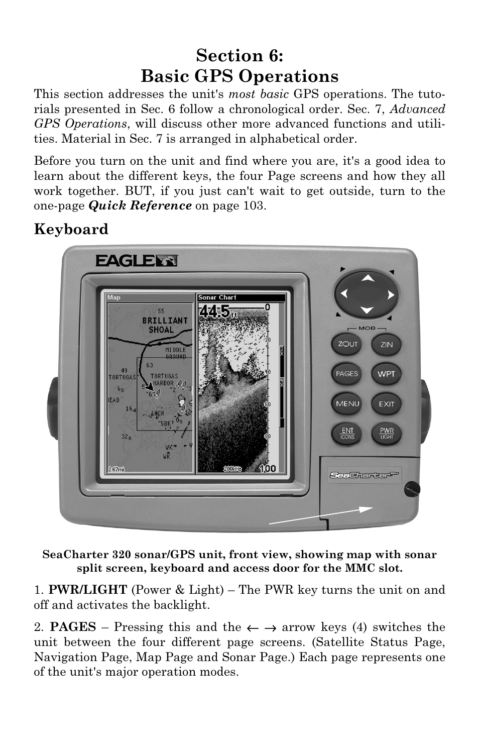 Keyboard | Eagle Electronics FishElite User Manual | Page 99 / 200