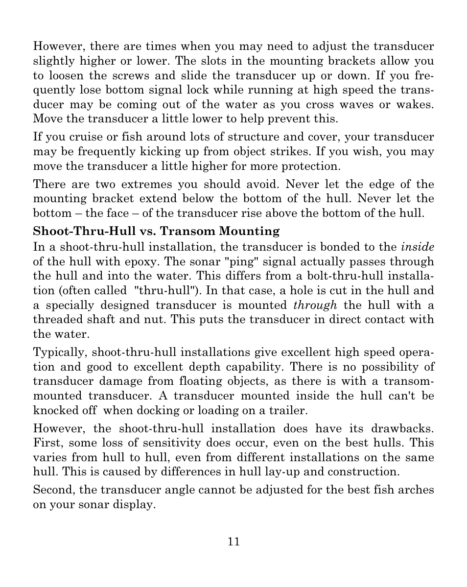 Eagle Electronics FISHMARK 640C User Manual | Page 17 / 108