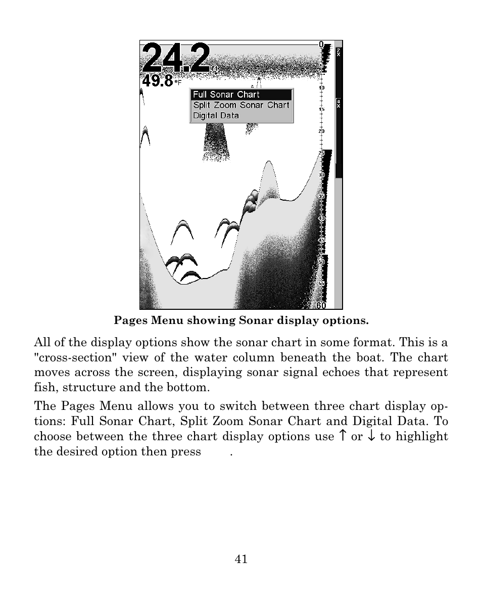 Eagle Electronics FISHMARK 640C User Manual | Page 47 / 108