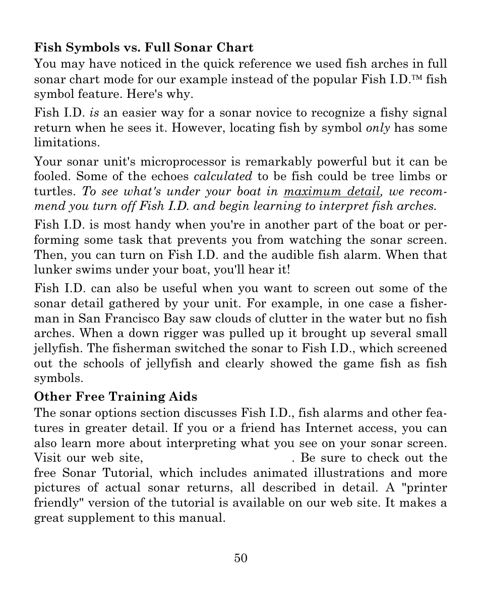 Eagle Electronics FISHMARK 640C User Manual | Page 56 / 108