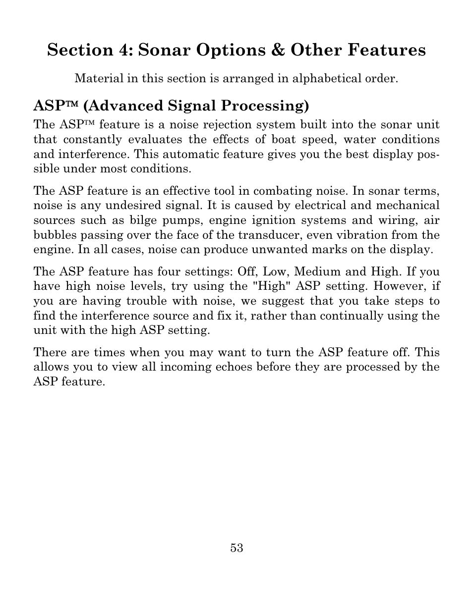 Eagle Electronics FISHMARK 640C User Manual | Page 59 / 108