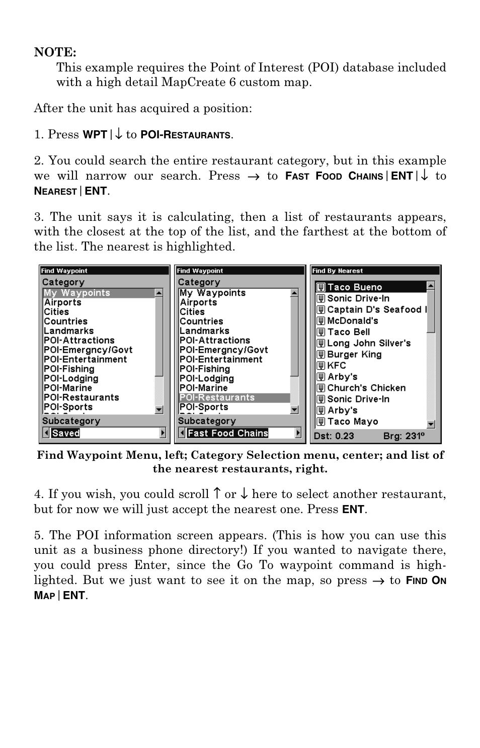 Eagle Electronics 500C User Manual | Page 115 / 204