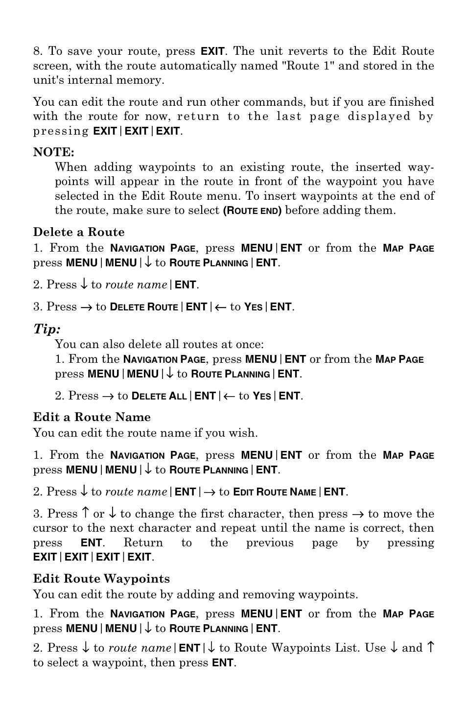 Eagle Electronics 500C User Manual | Page 139 / 204