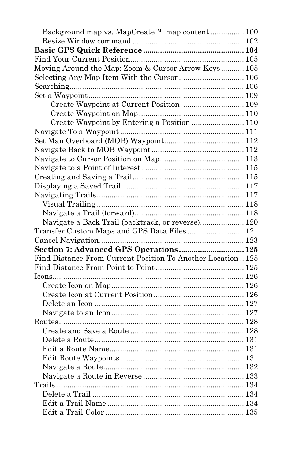 Eagle Electronics 500C User Manual | Page 5 / 204