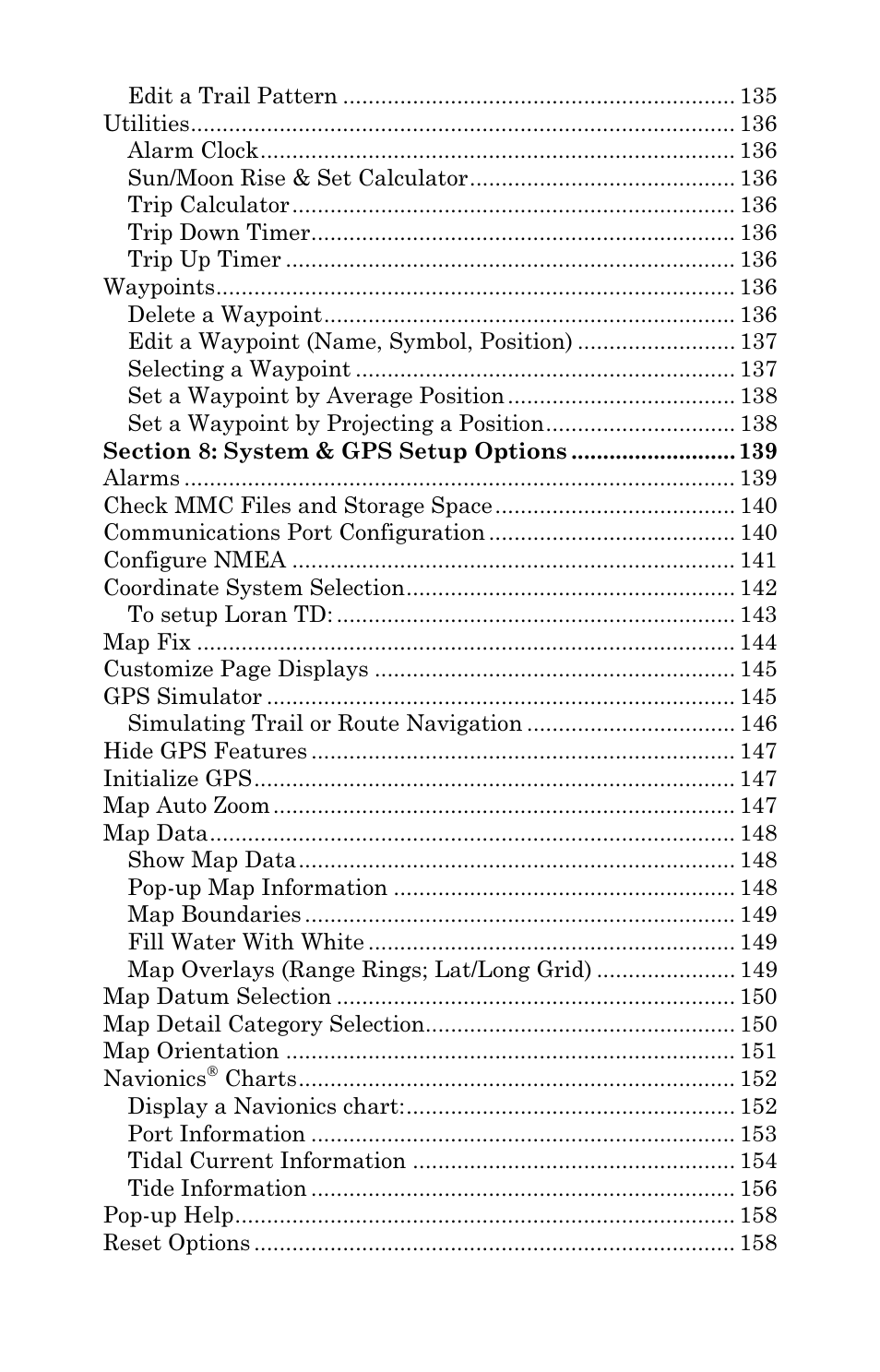 Eagle Electronics 500C User Manual | Page 6 / 204
