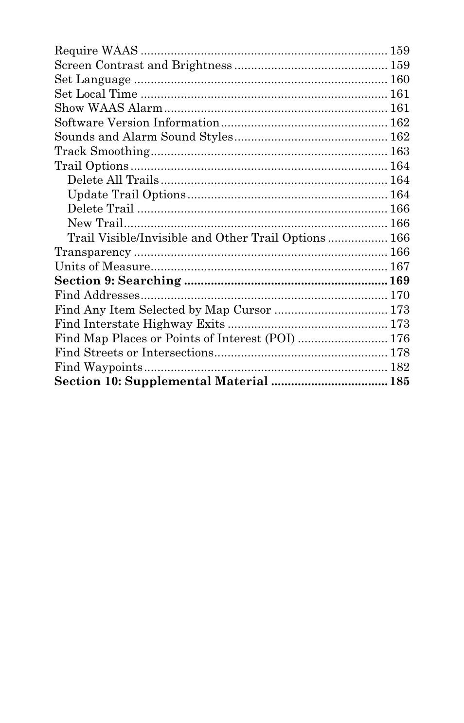 Eagle Electronics 500C User Manual | Page 7 / 204