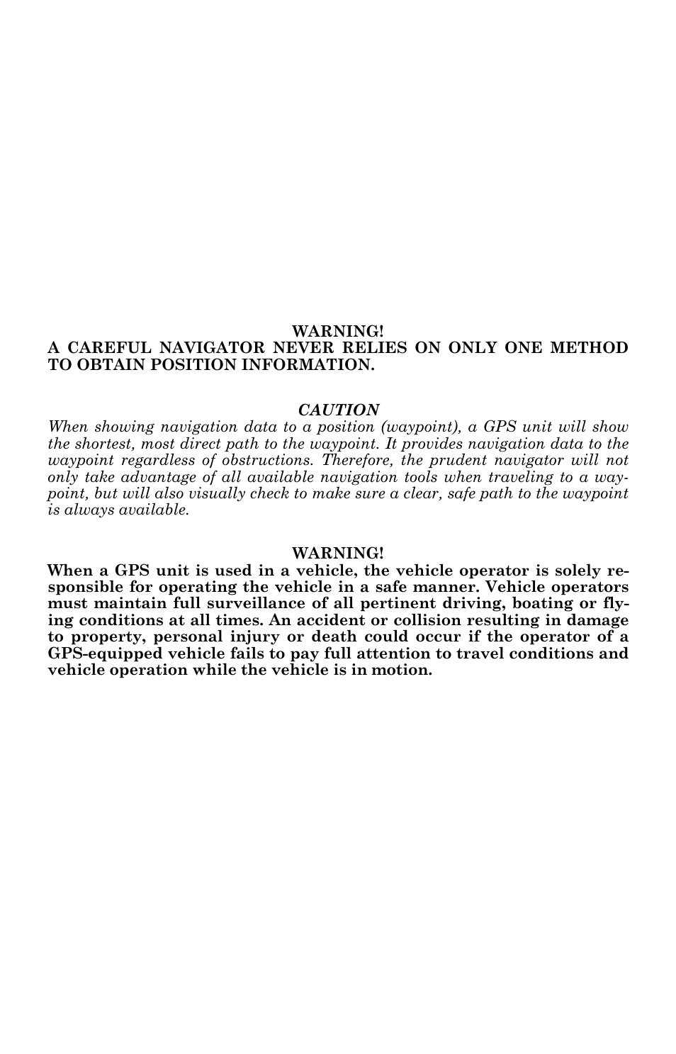 Eagle Electronics 500C User Manual | Page 8 / 204